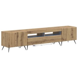 VidaXL 5-częściowa szafka RTV z LED Dąb artisan Drewno inżynieryjne