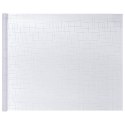 VidaXL Statyczna folia okienna Wzór gwiazdy 90 x 500 cm PVC