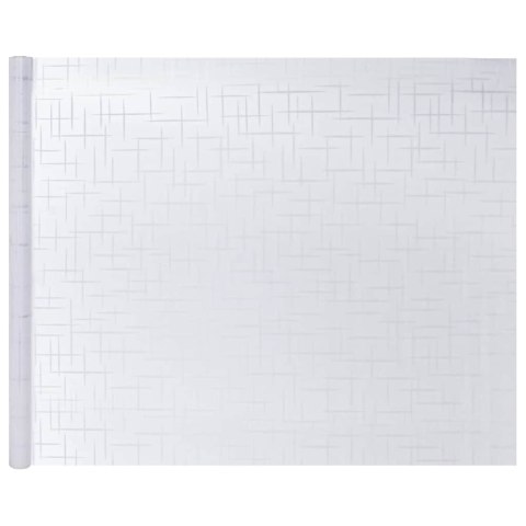 VidaXL Statyczna folia okienna Wzór gwiazdy 90 x 500 cm PVC
