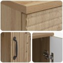 VidaXL Biurko Dąb artisan 142,5 x 50 x 75 cm Drewno inżynieryjne