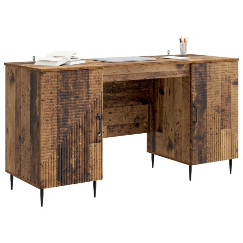 VidaXL Biurko Stare drewno 142,5 x 50 x 75 cm Drewno inżynieryjne