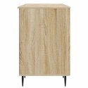 VidaXL Biurko dąb Sonoma 142,5 x 50 x 75 cm Drewno inżynieryjne