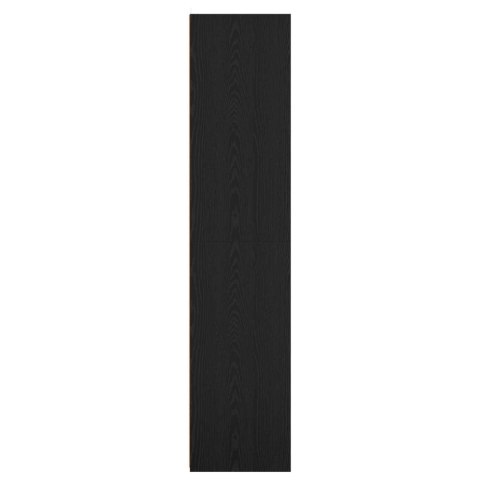 VidaXL Bufet Czarny dąb 45 x 41 x 185 cm Drewno inżynieryjne