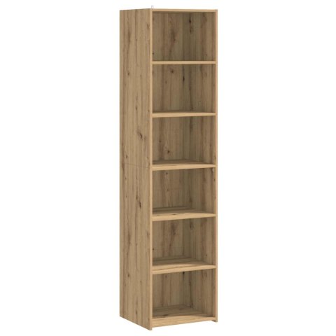 VidaXL Bufet Dąb artisan 45 x 41 x 185 cm Drewno inżynieryjne