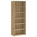VidaXL Bufet Dąb artisan 70 x 41 x 185 cm Drewno inżynieryjne