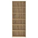 VidaXL Bufet Dąb artisan 70 x 41 x 185 cm Drewno inżynieryjne