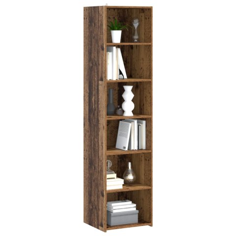 VidaXL Bufet Drewno dębowe 45 x 41 x 185 cm Drewno inżynieryjne