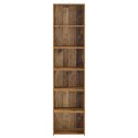 VidaXL Bufet Drewno dębowe 45 x 41 x 185 cm Drewno inżynieryjne