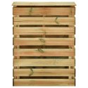 VidaXL Listwowy komposter ogrodowy 2 pcs zielony 110 x 58 x 113 cm