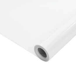 VidaXL Statyczna folia okienna Biały matowy 60 x 2000 cm PVC
