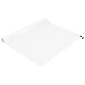 VidaXL Statyczna folia okienna Biały matowy 45 x 500 cm PVC