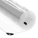 VidaXL Osłona na rośliny przezroczysty 8 x 8 m PVC