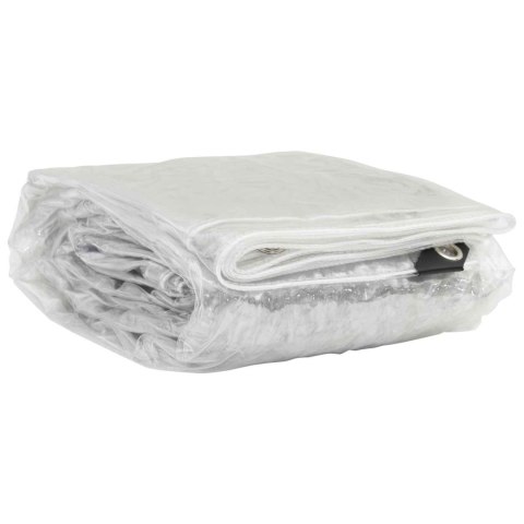 VidaXL Osłona na rośliny przezroczysty 8 x 8 m PVC