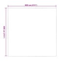 VidaXL Osłona na rośliny przezroczysty 8 x 8 m PVC