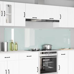 VidaXL Panel kuchenny 2 szt. Biały 110 x 60 cm szkło hartowane