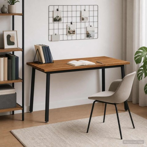 VidaXL Stół jadalny z naturalną krawędzią 160 x 70 x 75 cm naturalny