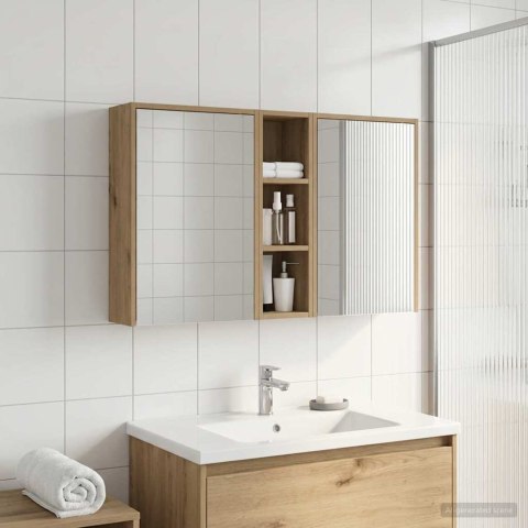VidaXL Zestaw Szafek Łazienkowych 3 szt. 106 x 16 x 62,5 cm