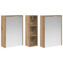 VidaXL Zestaw Szafek Łazienkowych 3 szt. 106 x 16 x 62,5 cm