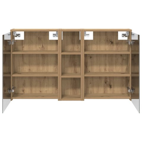 VidaXL Zestaw Szafek Łazienkowych 3 szt. 106 x 16 x 62,5 cm