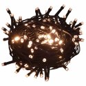 VidaXL Sztuczna choinka z 150 diodami LED Zielony 120 cm PE i PVC