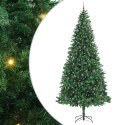 SZTUCZNA CHOINKA Z PODSTAWĄ ZIELONY 300 CM PVC, METAL I PLASTIK