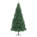 SZTUCZNA CHOINKA Z PODSTAWĄ ZIELONY 300 CM PVC, METAL I PLASTIK