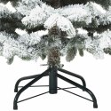 VidaXL Sztuczna choinka z 150 diodami LED Biały 120 cm PE i PVC