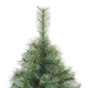 VidaXL Sztuczna choinka z 300 diodami LED Zielony 210 cm PE i PVC