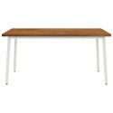 VidaXL Kwadratowy stół do jedzenia 160 x 70 x 75 cm Lite Drewno Akacji