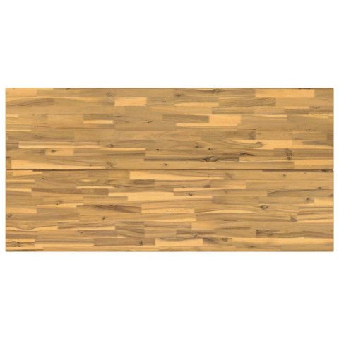 VidaXL Kwadratowy stół do jedzenia 160 x 70 x 75 cm Lite Drewno Akacji