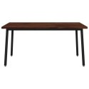 VidaXL Kwadratowy stół do jedzenia 160 x 80 x 75 cm Lite Drewno Akacji