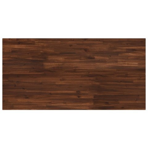 VidaXL Kwadratowy stół do jedzenia 160 x 80 x 75 cm Lite Drewno Akacji