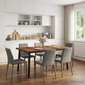 VidaXL Kwadratowy stół do jedzenia 160 x 80 x 75 cm Lite Drewno Akacji