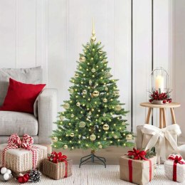 VidaXL Sztuczna choinka z 150 diodami LED Zielony 120 cm PE i PVC