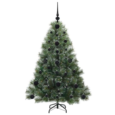 VidaXL Sztuczna choinka z 150 diodami LED Zielony 120 cm PE i PVC