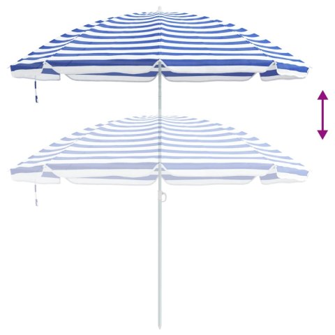 VidaXL Parasolka ogrodowa 263 x 263 x 272 cm Poliester 170T