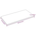 VidaXL Wejściowy zagłówek 12 szt. 30 x 15 cm Kremowy tkanina