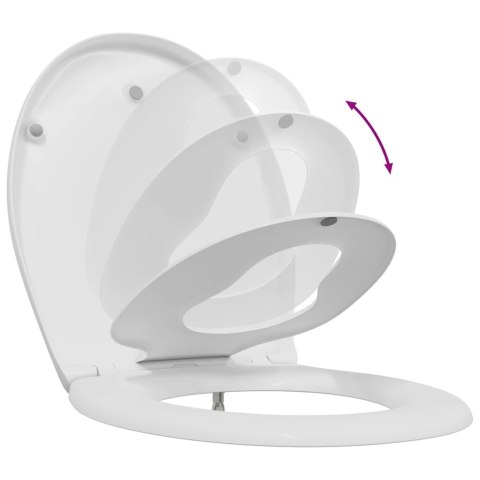 DESKA TOALETOWA BIAŁY 47 X 37 X 4 CM DUROPLAST