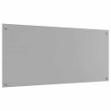 VidaXL Panel kuchenny Jasnoszary 110 x 50 cm szkło hartowane