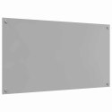 VidaXL Panel kuchenny Jasnoszary 110 x 60 cm szkło hartowane