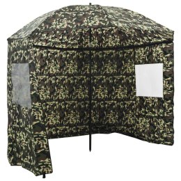 VidaXL Parasol wędkarski 228 x 204 cm Poliester Oxford Moro