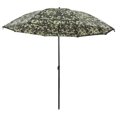 PARASOL WĘDKARSKI 290 X 225 CM POLIESTER OXFORD MORO