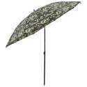 PARASOL WĘDKARSKI 290 X 225 CM POLIESTER OXFORD MORO