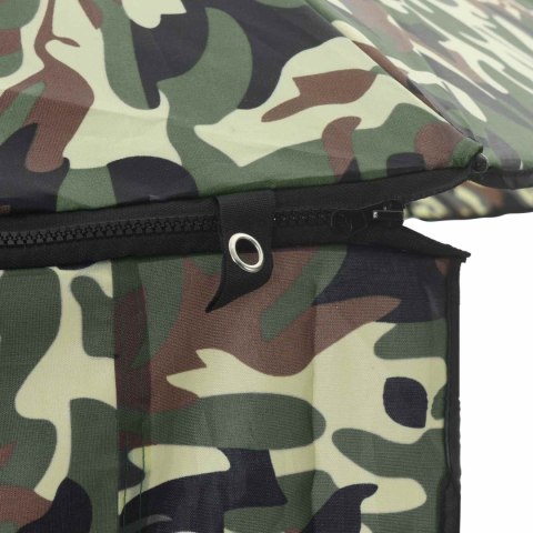 PARASOL WĘDKARSKI 290 X 225 CM POLIESTER OXFORD MORO