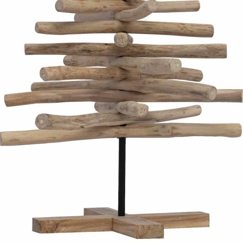 VidaXL Choinka brązowy 120 cm Lite drewno tekowe