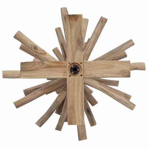 VidaXL Choinka brązowy 120 cm Lite drewno tekowe