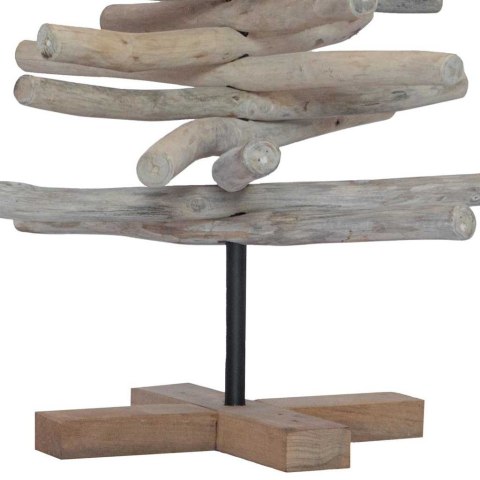 VidaXL Choinka brązowy 90 cm Lite drewno tekowe