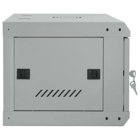 SZAFA SIECIOWA Z PRZECHOWYWANIEM SZARY 60 X 35 X 28 CM STAL