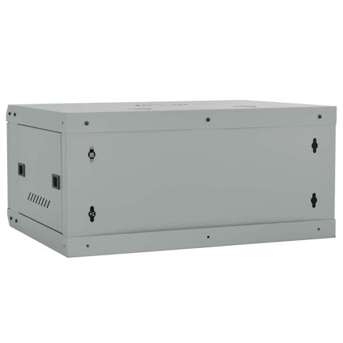 SZAFA SIECIOWA Z PRZECHOWYWANIEM SZARY 60 X 35 X 28 CM STAL