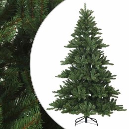 VidaXL Sztuczna choinka z zawiasami zielony 180 cm PVC, stal